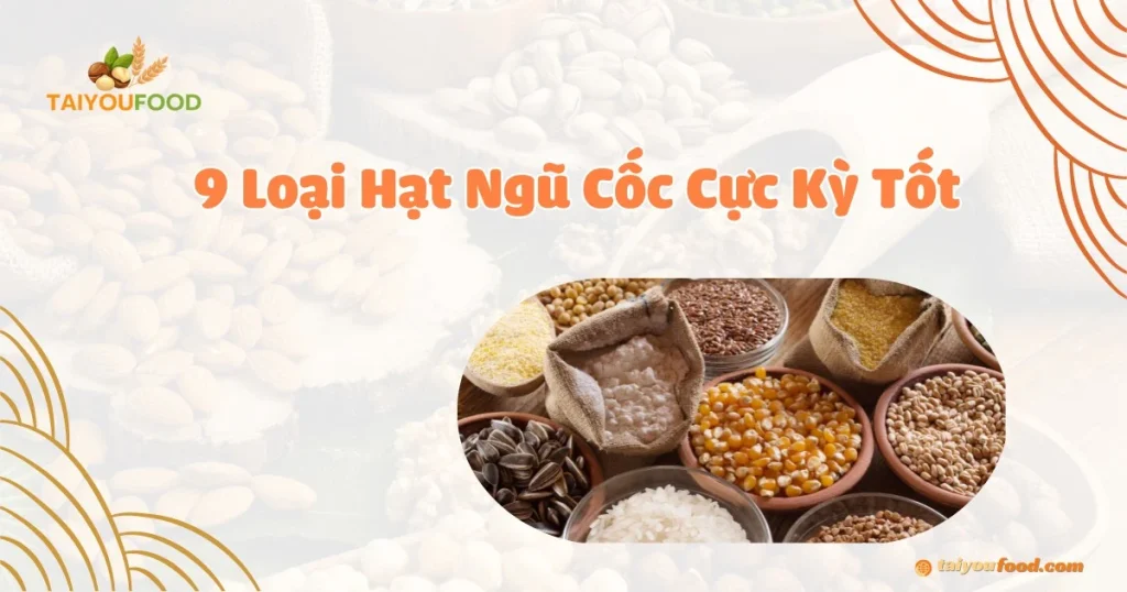 9 loại hạt ngũ cốc cực tốt