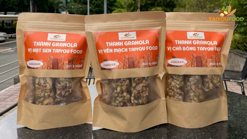 bánh granola giảm cân Taiyou Food