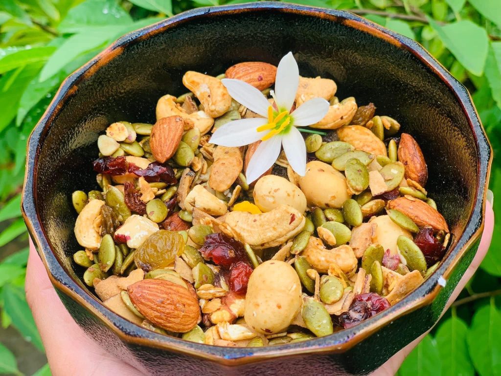 Granola bí quyết giảm cân