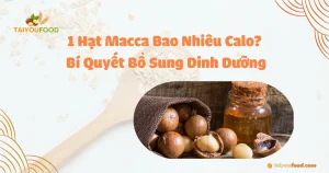 1 hạt macca bao nhiêu calo