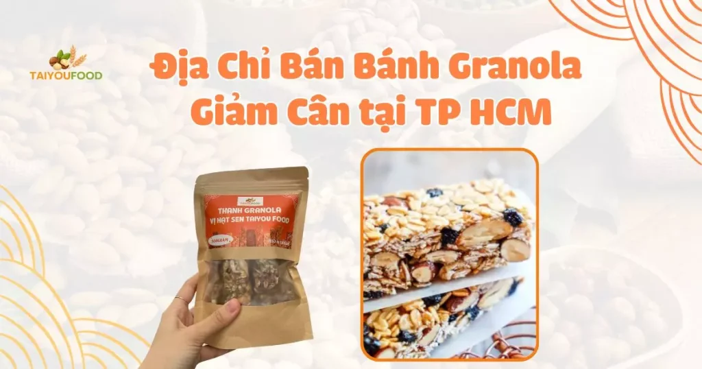 Bánh granola giảm cân